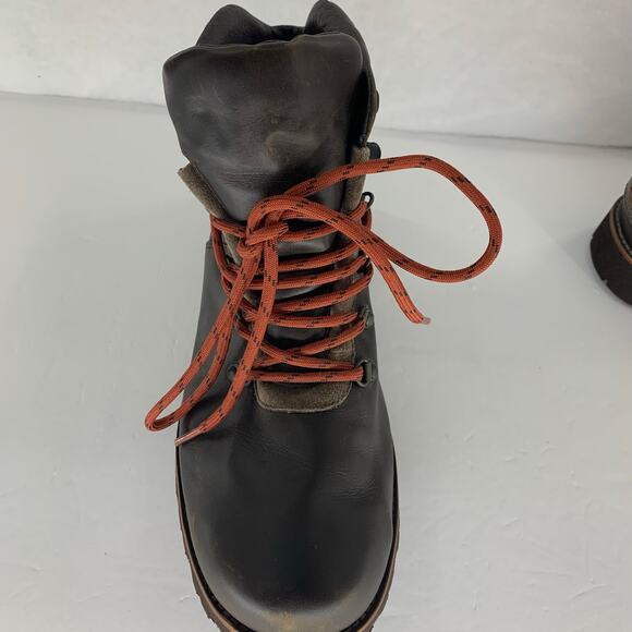 UGG Hafstein Waterproof Leather Lace-Up Boots Men's Size 10 - Picture 6 of 12